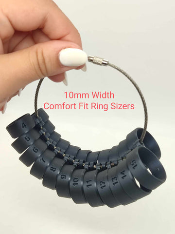 SureFit 10mm Comfort Fit Ring Sizer Set